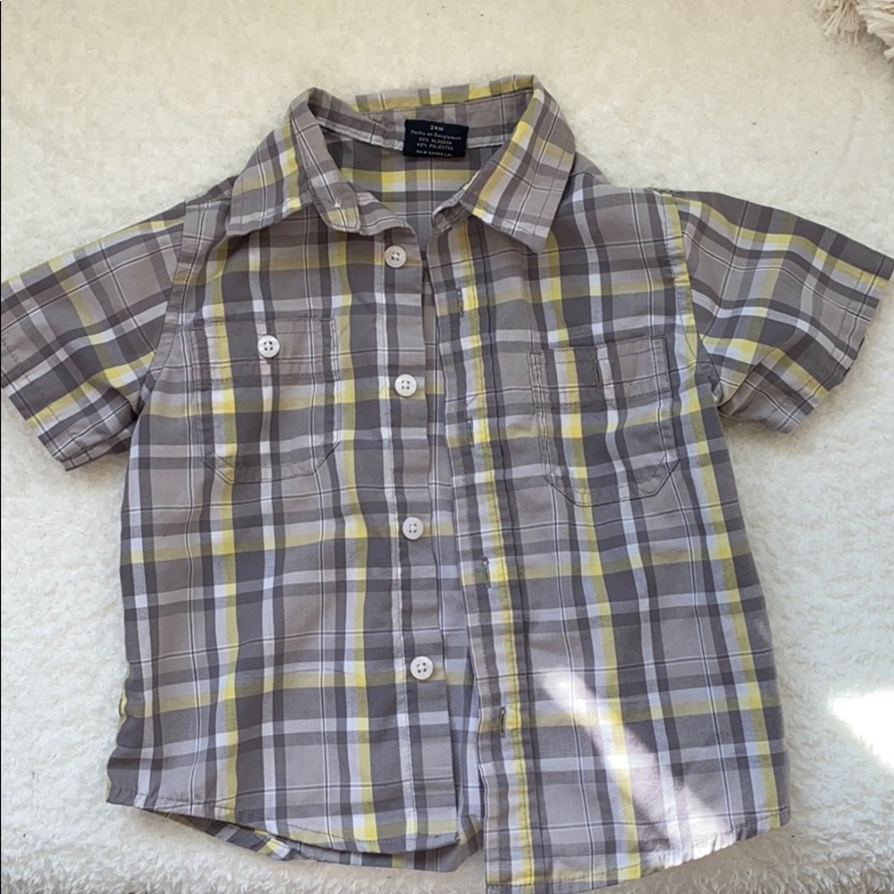 Faded glory boys 24 month button up